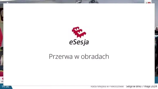 I Sesja Rady Miejskiej w Piekoszowie - 07.05.2024