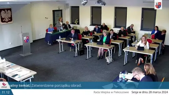 LXXI Sesja Rady Miejskiej w Piekoszowie - 28.03.2024 cz 1