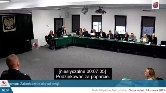 XIII Sesja Rady Miejskiej w Piekoszowie 24.03.2025 r cz 2