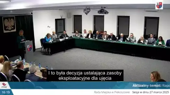 XIV Sesja Rady Miejskiej w Piekoszowie 27.03.2025 r cz 1