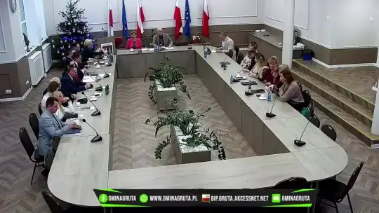 XX Sesja Rady Gminy Gruta - 19.12.2025 r.