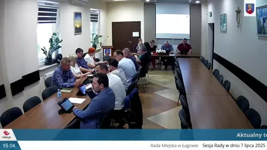 XXI Sesja Rady Mieskiej w Łagowie w dniu 07 lipca 2025 r.