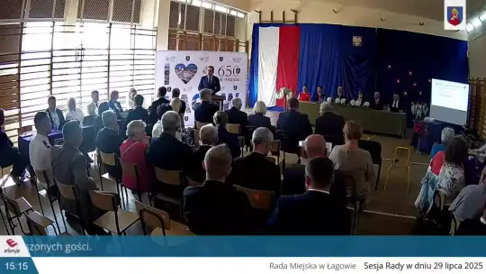 XXII sesja Rady Miejskiej w Łagowie w dniu 29 lipca 2025