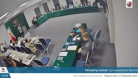 XXII Sesja Rady Miejskiej w Piekoszowie 27.11.2025 r. cz 1 XXII Sesja Rady Miejskiej w Piekoszowie 27.11.2025 r. cz 1