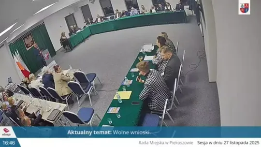 XXII Sesja Rady Miejskiej w Piekoszowie 27.11.2025 r. cz 2 XXII Sesja Rady Miejskiej w Piekoszowie 27.11.2025 r. cz 2