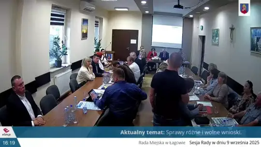XXIV sesja Rady Miejskiej w Łagowie w dniu 9 września 2025 część 2