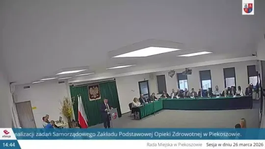 XXVI Sesja Rady Miejskiej w Piekoszowie 26.03.2026 r.