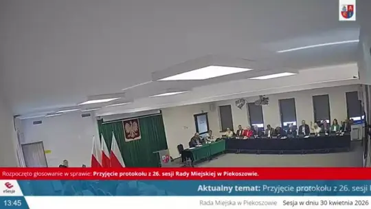 XXVII Sesja Rady Miejskiej w Piekoszowie cz 1