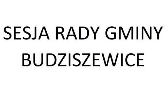 XXX Sesja Rady Gminy Budziszewice z dnia 10 maja 2022 r.
