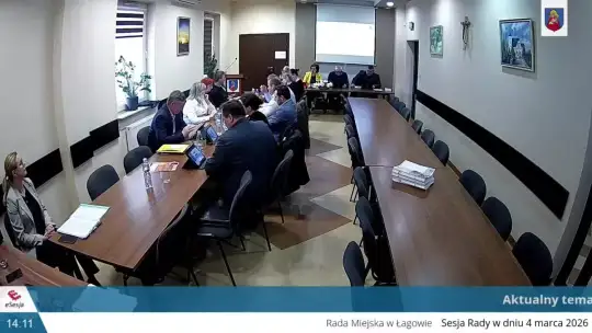 XXX sesja Rady Miejskiej w Łagowie z 4.03.2026 roku