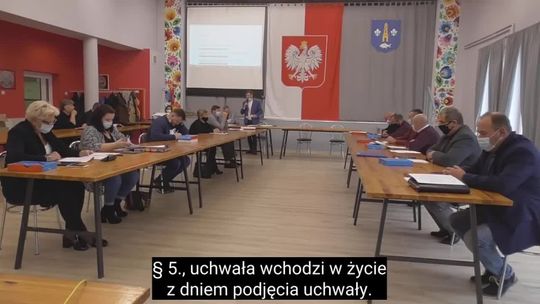 XXXV sesja Rady Gminy Łyszkowice