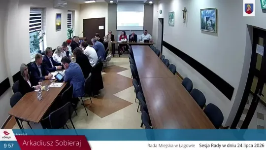 XXXVI Sesja Rady Miejskiej w Łagowie IX kadencji - 24.07.2026r.